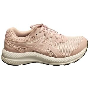 ASICS Contend 7 GS Running Sneakers Kids US 7 Pink White Athletic 1014A192-707